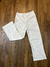 PANTALON DE LINO COLOR CREMA