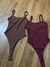 BODYS BORDO Y MARRON, se venden juntos ;) - comprar online