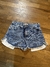 SHORT DE JEAN DENIM