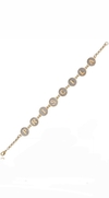 Pulseira Semijoia Nome em Medalhas Dourada - comprar online