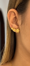Brinco Ear Cuff Estrelado