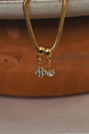 Pulseira Estilo Pandora Berloques Virgínia Pedraria e Ponto Luz Dourado