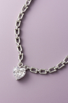 Pulseira Correntaria Coração Prata