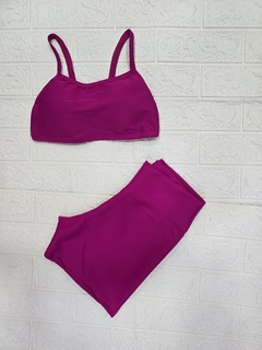 Conjunto poliamida canelado