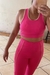 CONJUNTO FITNESS CALÇA DE CÓS ALTO E TOP COM ALÇA LARGA - loja online
