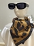 Pañuelo Animal Marron - comprar online