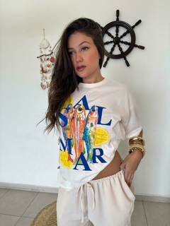 Max Feminina Oversized Sal&Mar - Lumiar Solar