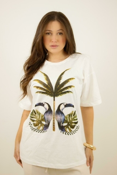 MAX FEMININA OVERSIZED TUCANO ROXO - comprar online