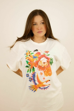 MAX FEMININA OVERSIZED TUCANO TROPICAL - comprar online