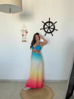 Vestido Pipa Degradê na internet