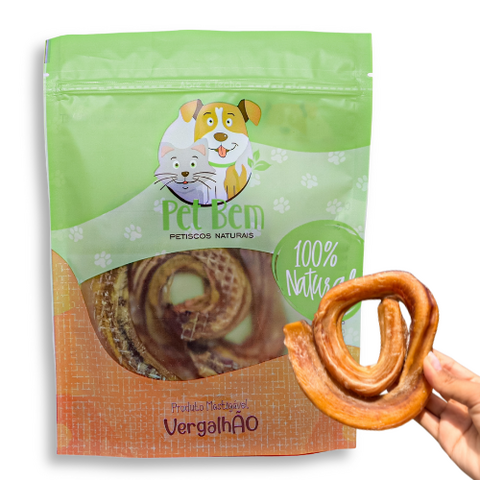 Vergalhão Bovino Mordedor Natural Para Cães 1Un - Pet Bem