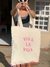 Ecobag VIVA LA VIDA - Ateliê Camila Ribas