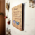 Placa para colgar 15 x 20 cm con corazones en relieve en internet