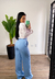 Calça pantalona Melissa - ZK1565 - comprar online