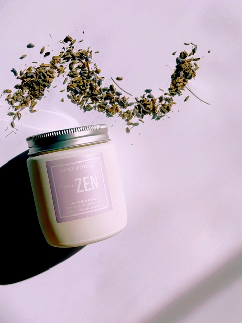 Vela Perfumada Sou+ Zen Lavanda Real - comprar online