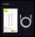 Baseus 100W Tipo C Cabo para iPhone 15 - Baseus Brasil