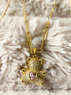 GOLD FILLED- Collar sweety bear