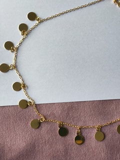 ALEACION- Collar Coins medium