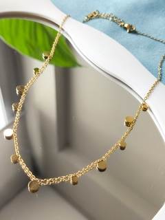 ACERO DORADO- Collar Coins Small en internet