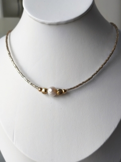 COLLAR- Boho Pearl - comprar online