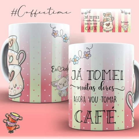 Caneca - Vou tomar café - comprar online
