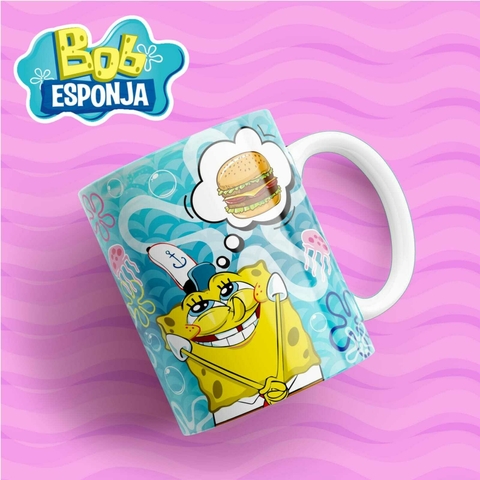 Caneca Bob Esponja IV - comprar online