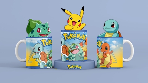 Caneca Charmander Bumbassauro Squirtle I - comprar online