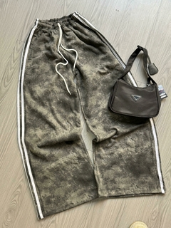 MAXI PALAZO BATICK CON LINEAS