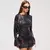 Vestido Manga Longa Leopardo - comprar online