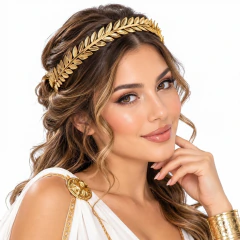 Tocado Corona Disfraz Diosa Romana - Halloween