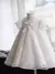Vestido Infantil Brilhante Lacinho