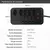 extensao Eletrica 6 Tomadas com 1 Universal 4 USB Bilvolt
