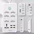 extensao Eletrica 6 Tomadas com 1 Universal 4 USB Bilvolt