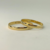 Aliança de Ouro 18k B107