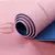 Tapete para ginástica com camada dupla antiderrapante com linha de posição - carbonshop