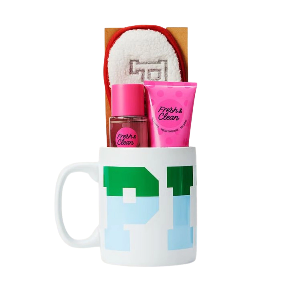 Kit PINK Fresh & Clean Mug Gift Set – Edição Especial Limitada Victoria’s Secret