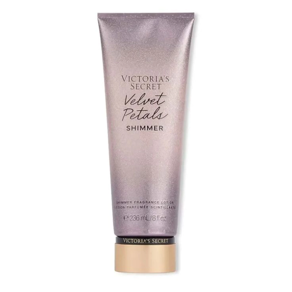 Victoria’s Secret Body Lotion Velvet Petals Shimmer | Hidratante Iluminador | Original EUA