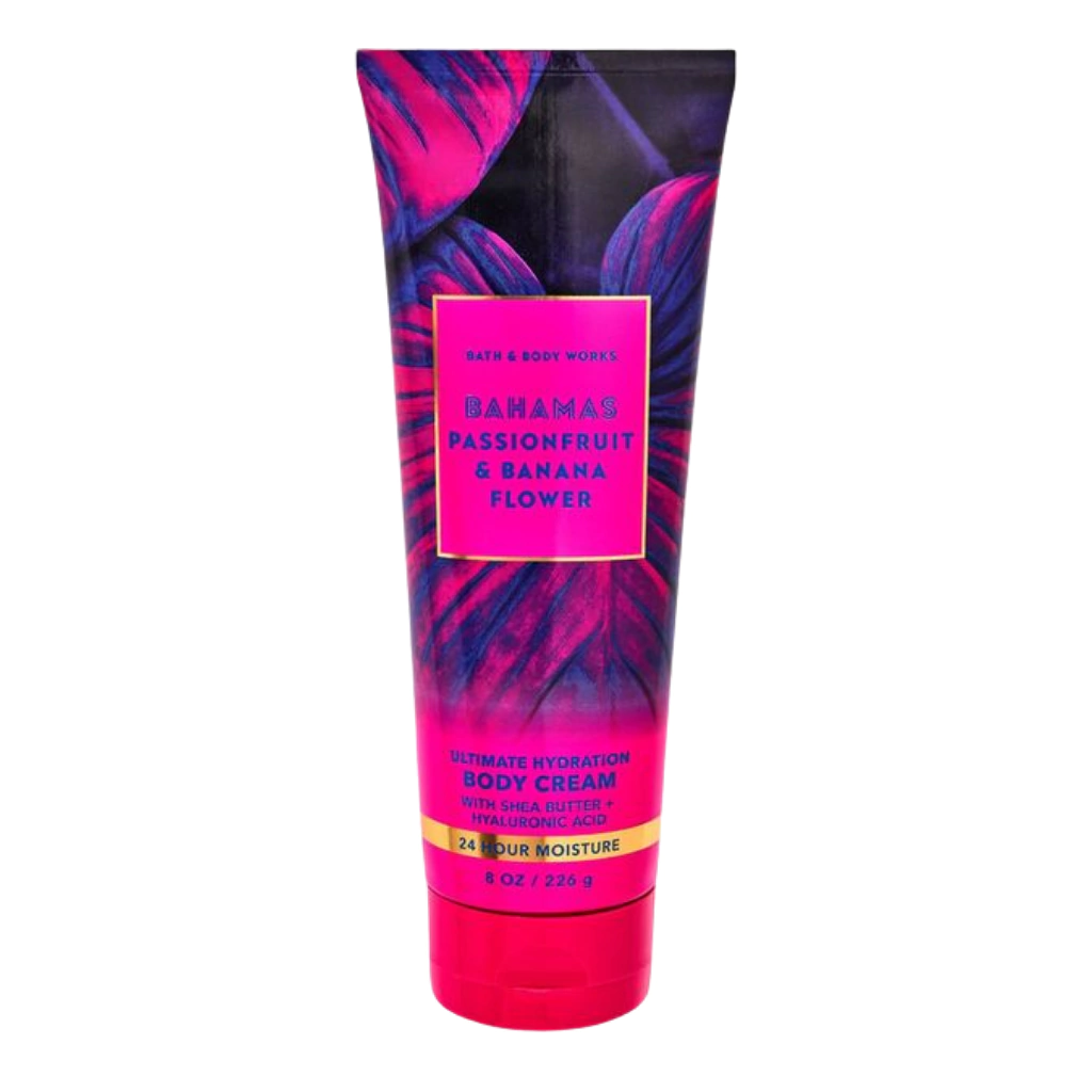 Bath & Body Works – Body Cream Bahamas Passionfruit & Banana Flower | Produto Original EUA