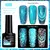 LILYCUTE 7ml 9D Gato Gel Magnético Unha Polonês Ímã Laser Semi Permanente