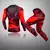 Conjunto de roupa interior térmica masculina mma leggings de fitness base espor