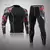 Conjunto de roupa interior térmica masculina mma leggings de fitness base espor - TriboFit