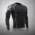 Conjunto de roupa interior térmica masculina mma leggings de fitness base espor - comprar online