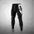 Imagem do Conjunto de roupa interior térmica masculina mma leggings de fitness base espor