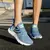 Imagem do Mulheres sapatos esportivos confortáveis tênis leves anti-deslização apartam
