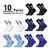 10 Pares, Meia Antiderrapante Futebol, Meia Poliamida Corrida, Meias Ciclismo Ma - comprar online