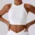 Sutiã esportivo de alta intensidade para mulheres, roupa íntima de ioga, corrida, ioga, à prova de choque, treino, academia, sem costura, costela