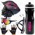 Capacete Ciclismo + Garrafa +suporte + Oculos Esporte E Luva