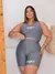 Imagem do Conjunto Academia Feminino Plus Size Estampado Los Angeles NY