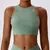 Sutiã esportivo de alta intensidade para mulheres, roupa íntima de ioga, corrida, ioga, à prova de choque, treino, academia, sem costura, costela na internet