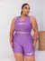 Imagem do Conjunto Academia Feminino Plus Size Estampado Los Angeles NY